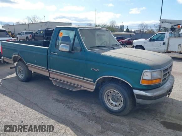 1996 Ford F-150 z VIN 1FTEF15N7TLA47916, wystawiony jako IAAI lot #41972655 z przebiegiem 130 257 mil mil oraz . Historia ofert i sprzedaży dostępna na DreamBid. Obrazek 1.