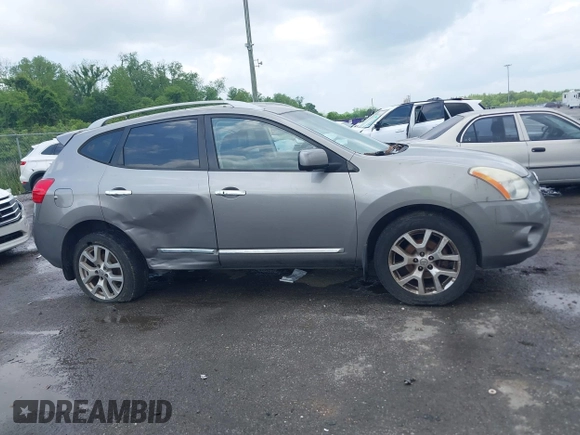 2013 Nissan Rogue S with VIN JN8AS5MT6DW025721, listed as a IAAI auction lot 42116961 with 178,657 mi miles and . Bid and sale history available at carsss.com. Image 13.