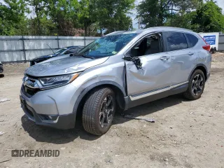 2018 Honda CR-V Touring with VIN 7FARW2H98JE085519, listed as a Copart auction lot 58896505 with 53,867 mi miles and Salvage title. Bid and sale history available at DreamBid. Image 1.