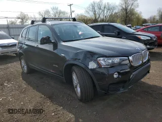 2015 BMW X3 sDrive28i with VIN 5UXWZ7C51F0M82811, listed as a Copart auction lot 49705265 with 65,816 mi miles and Salvage Title. Bid and sale history available at DreamBid. Image 4.