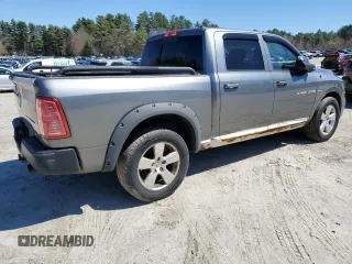 2012 Ram 1500 Sport with VIN 1C6RD7MT6CS222745, listed as a Copart auction lot 52601575 with 140,236 mi miles and Clean Title. Bid and sale history available at carsss.com. Image 3.