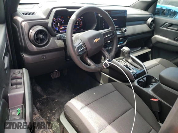 2024 Chevrolet Colorado 2WD Work Truck with VIN 1GCGSBEC4R1183241, listed as a Copart auction lot 57462484 with Not provided miles and Salvage title. Bid and sale history available at DreamBid. Image 8.