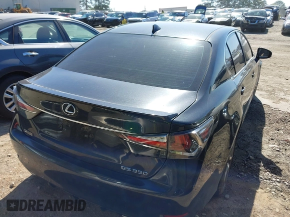 2017 Lexus GS with VIN JTHBZ1BL6HA009818, listed as a IAAI auction lot 42058206 with 137,711 mi miles. Bid and sale history available at carsss.com. Image 4.