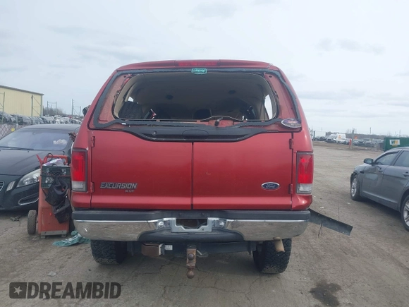 2000 Ford Excursion Special Serv с VIN 1FMNU40L9YEA38400, выставлен на аукционе IAAI как лот 41431576 с пробегом 145 826 миль миль и . История ставок и продаж доступна на DreamBid. Изображение 16.