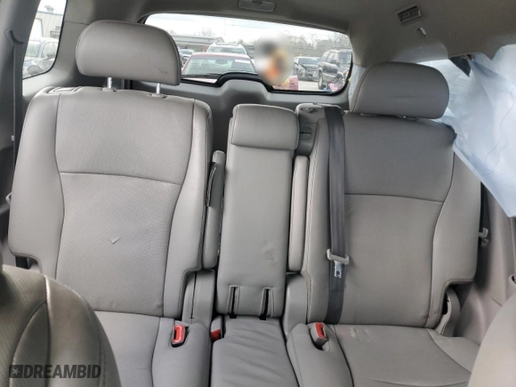 2012 Toyota Highlander Limited with VIN 5TDYK3EH5CS062296, listed as a Copart auction lot 87281834 with 0 mi miles and Salvage Title. Bid and sale history available at carsss.com. Image 10.