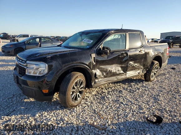 2024 Ford Maverick LARIAT with VIN 3FTTW8M35RRA23978, listed as a Copart auction lot 48128885 with 25,179 mi miles and Salvage Title. Bid and sale history available at carsss.com. Image 1.