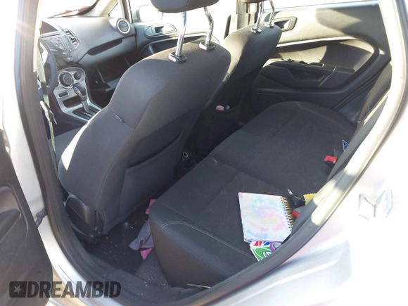 2017 Ford Fiesta SE with VIN 3FADP4EJ7HM140843, listed as a IAAI auction lot 41863146 with 1 mi miles. Bid and sale history available at carsss.com. Image 8.