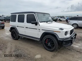 2021 Mercedes-Benz G 63 AMG with VIN W1NYC7HJ0MX371469, listed as a Copart auction lot 69796794 with 32,392 mi miles and Salvage Title. Bid and sale history available at DreamBid. Image 4.
