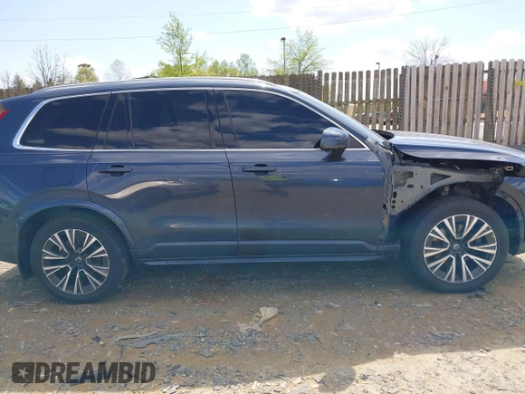 2021 Volvo XC90 Momentum with VIN YV4A22PK3M1689322, listed as a IAAI auction lot 42005314 with 49,316 mi miles and . Bid and sale history available at DreamBid. Image 14.