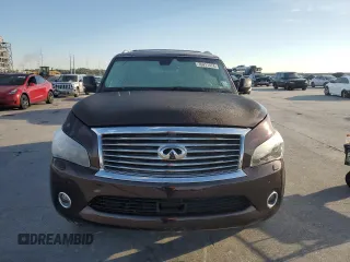 2011 Infiniti QX56 7-passenger with VIN JN8AZ2NE8B9001099, listed as a Copart auction lot 76417474 with 0 mi miles and Clean Title. Bid and sale history available at carsss.com. Image 5.