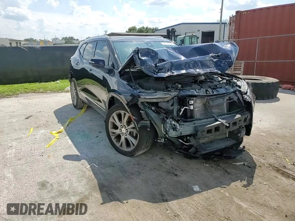 2020 Chevrolet Blazer Premier with VIN 3GNKBFRS7LS694488, listed as a Copart auction lot 72177354 with 53,357 mi miles and Non repairable. Bid and sale history available at DreamBid. Image 11.