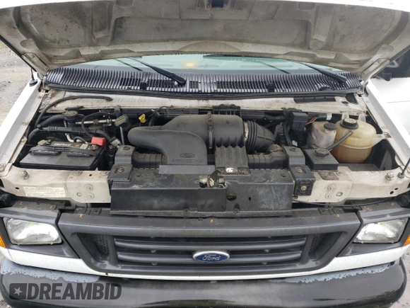 2007 Ford Econoline Cargo Commercial z VIN 1FTNE24WX7DB07027, wystawiony jako Copart lot #57235925 z przebiegiem 129 955 mil mil oraz Czysty tytuł • Clean title. Historia ofert i sprzedaży dostępna na DreamBid. Obrazek 12.