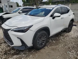 2022 Lexus NX with VIN 2T2ADCAZ9NC001423, listed as a Copart auction lot 62455124 with 3,107 mi miles and Non Repairable. Bid and sale history available at carsss.com. Image 1.
