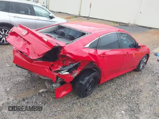 2020 Honda Civic LX with VIN 2HGFC2F60LH537283, listed as a IAAI auction lot 42200465 with 86,191 mi miles and . Bid and sale history available at DreamBid. Image 4.