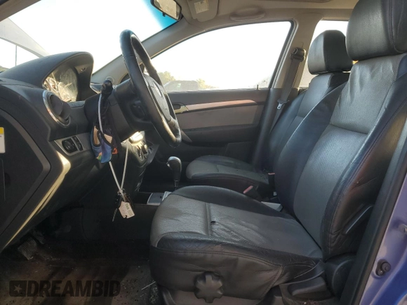 2009 Chevrolet Aveo 2LT with VIN KL1TG66E89B299356, listed as a Copart auction lot 48540435 with 88,947 mi miles and Salvage title. Bid and sale history available at DreamBid. Image 7.