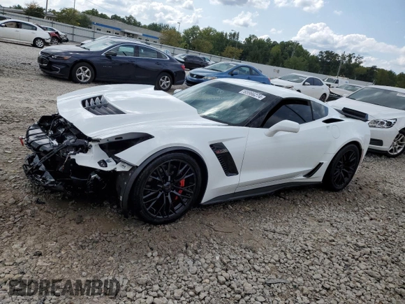 2015 Chevrolet Corvette Z06 2LZ with VIN 1G1YR2D67F5606760, listed as a Copart auction lot 65966274 with 37,287 mi miles and Non Repairable. Bid and sale history available at carsss.com. Image 1.