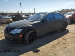 2011 Mercedes-Benz S-Class S 550 with VIN WDDNG8GBXBA407074, listed as a Copart auction lot 45146395 with 174,377 mi miles and Salvage Title. Bid and sale history available at carsss.com. Image 1.