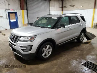 2017 Ford Explorer XLT with VIN 1FM5K8D80HGD76033, listed as a Copart auction lot 49769835 with 96,924 mi miles and Salvage Title. Bid and sale history available at DreamBid. Image 1.