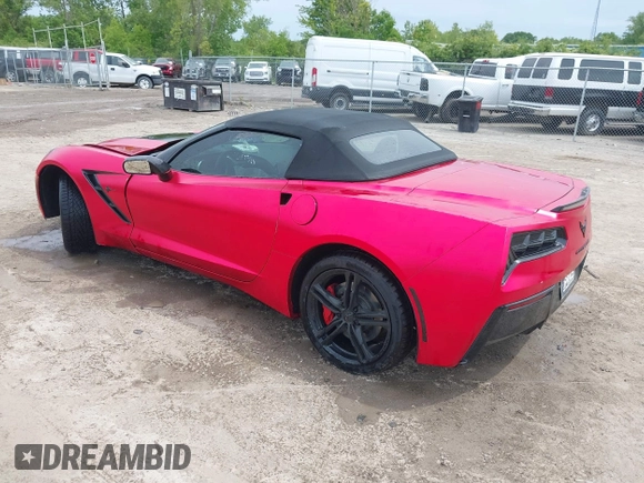 2016 Chevrolet Corvette 2LT with VIN 1G1YD3D76G5107169, listed as a IAAI auction lot 42389960 with 50,413 mi miles and . Bid and sale history available at DreamBid. Image 3.