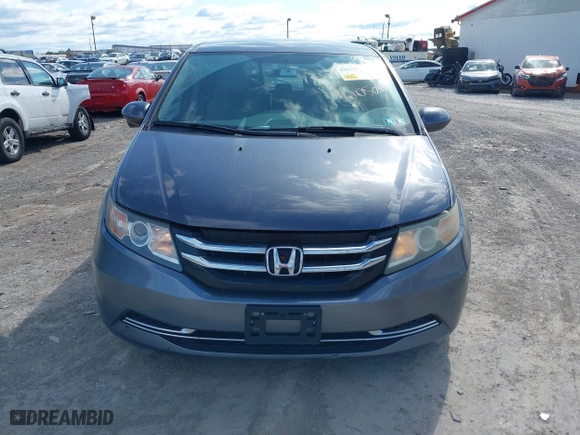 2016 Honda Odyssey SE with VIN 5FNRL5H3XGB043251, listed as a IAAI auction lot 42050805 with 156,537 mi miles. Bid and sale history available at carsss.com. Image 12.