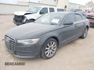 2013 Audi A6 Premium Plus with VIN WAUDFAFC6DN152930, listed as a IAAI auction lot 41186245 with 121,967 mi miles and . Bid and sale history available at DreamBid. Image 2.