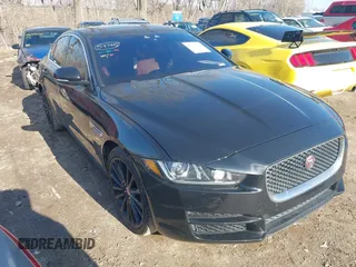 2018 Jaguar XE with VIN SAJAN4GX9JCP37067, listed as a IAAI auction lot 41233034 with 49,156 mi miles and . Bid and sale history available at DreamBid. Image 1.