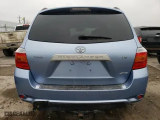 2009 Toyota Highlander with VIN JTEES41A792137271, listed as a Copart auction lot 47890735 with 126,042 mi miles and Salvage Title. Bid and sale history available at carsss.com. Image 6.