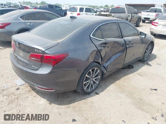 2015 Acura TLX Technology with VIN 19UUB3F51FA007480, listed as a IAAI auction lot 42269826 with 57,989 mi miles and . Bid and sale history available at DreamBid. Image 4.