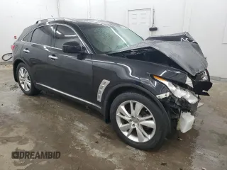 2013 Infiniti FX with VIN JN8CS1MW1DM170916, listed as a Copart auction lot 72916784 with 149,241 mi miles and Salvage Title. Bid and sale history available at DreamBid. Image 4.