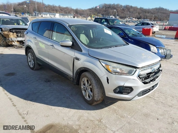 2017 Ford Escape SE with VIN 1FMCU0GD3HUD16065, listed as a IAAI auction lot 41667562 with 108,286 mi miles. Bid and sale history available at carsss.com. Image 1.