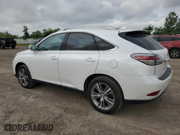 2015 Lexus RX 350 with VIN 2T2ZK1BA6FC194153, listed as a Copart auction lot 55040365 with 30,838 mi miles and Salvage Title. Bid and sale history available at carsss.com. Image 2.