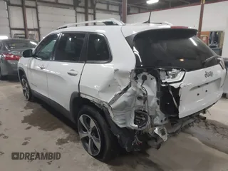 2019 Jeep Cherokee Limited with VIN 1C4PJMDN4KD291672, listed as a IAAI auction lot 41559091 with 47,109 mi miles and . Bid and sale history available at DreamBid. Image 3.
