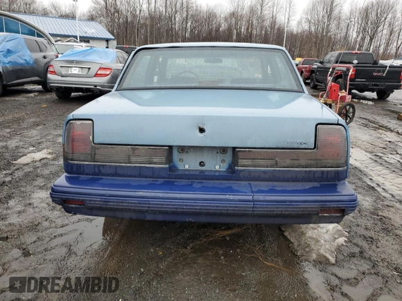1991 Oldsmobile Delta z VIN 1G3HN54C3M1807067, wystawiony jako Copart lot #46126225 z przebiegiem 192 687 mil mil oraz Szkoda całkowita • Salvage title. Historia ofert i sprzedaży dostępna na DreamBid. Obrazek 6.