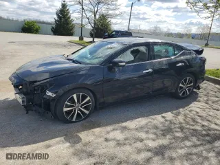 2021 Nissan Maxima SV with VIN 1N4AA6CV8MC513664, listed as a Copart auction lot 45378145 with 88,233 mi miles and Clean Title. Bid and sale history available at carsss.com. Image 1.