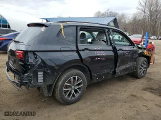 2021 Volkswagen Tiguan S with VIN 3VV0B7AX1MM059495, listed as a Copart auction lot 45988665 with 43,692 mi miles and Salvage Title. Bid and sale history available at carsss.com. Image 3.