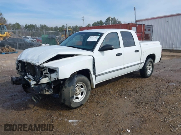 2006 Dodge Dakota ST with VIN 1D7HE28KX6S521235, listed as a IAAI auction lot 41417944 with 122,761 mi miles and . Bid and sale history available at carsss.com. Image 19.