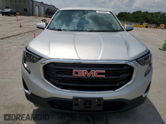 2020 GMC Terrain SLE with VIN 3GKALMEV5LL299276, listed as a Copart auction lot 59308945 with 36,075 mi miles and Salvage title. Bid and sale history available at DreamBid. Image 5.