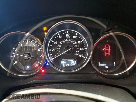 2015 Mazda 6 i Grand Touring with VIN JM1GJ1W63F1166044, listed as a Copart auction lot 54295145 with 181,911 mi miles and Clean Title. Bid and sale history available at carsss.com. Image 9.