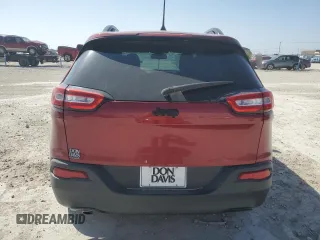 2017 Jeep Cherokee Sport with VIN 1C4PJLAB6HW669413, listed as a Copart auction lot 49135175 with 92,534 mi miles and Salvage Title. Bid and sale history available at carsss.com. Image 6.