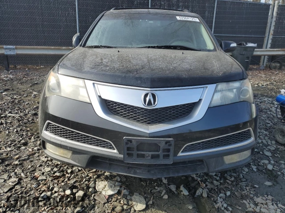2011 Acura MDX with VIN 2HNYD2H2XBH516710, listed as a Copart auction lot 42904125 with 0 mi miles and Salvage Title. Bid and sale history available at carsss.com. Image 5.