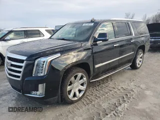 2017 Cadillac Escalade ESV Luxury z VIN 1GYS4HKJ6HR171905, wystawiony jako Copart lot #43115315 z przebiegiem 174 341 mil mil oraz Czysty tytuł • Clean title. Historia ofert i sprzedaży dostępna na DreamBid. Obrazek 1.