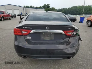 2017 Nissan Maxima S with VIN 1N4AA6AP4HC406296, listed as a Copart auction lot 62153935 with 186,493 mi miles and Salvage title. Bid and sale history available at DreamBid. Image 6.