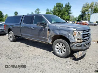 2022 Ford F-350 XL z VIN 1FT8W3BT5NEC65985, wystawiony jako Copart lot #55694915 z przebiegiem 52 286 mil mil oraz Szkoda całkowita • Salvage title. Historia ofert i sprzedaży dostępna na DreamBid. Obrazek 4.