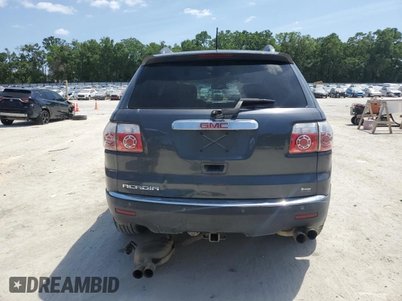 2011 GMC Acadia SLE with VIN 1GKKRPED1BJ270522, listed as a Copart auction lot 54728465 with 242,776 mi miles and Salvage Title. Bid and sale history available at carsss.com. Image 6.