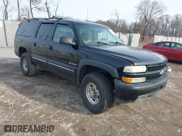 2000 Chevrolet Suburban LT with VIN 3GNGK26U0YG197958, listed as a IAAI auction lot 41506196 with 229,657 mi miles. Bid and sale history available at carsss.com. Image 1.