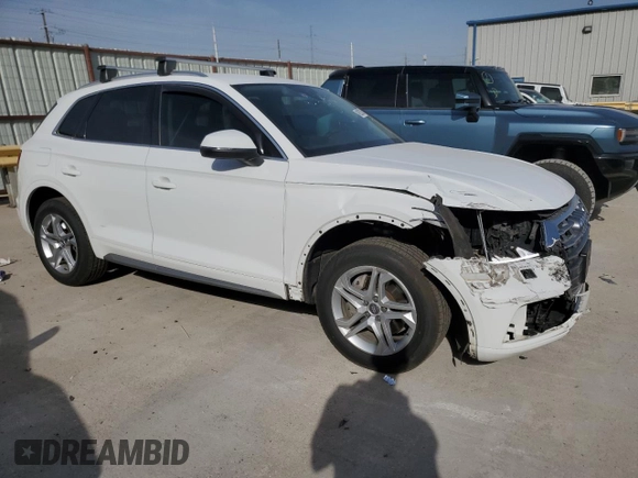 2019 Audi Q5 Premium with VIN WA1ANAFY5K2027737, listed as a Copart auction lot 49252385 with 96,692 mi miles and Salvage Title. Bid and sale history available at carsss.com. Image 4.
