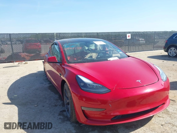 2023 Tesla Model 3 с VIN 5YJ3E1EA8PF545137, выставлен на аукционе IAAI как лот 41992188 с пробегом 35 393 миль миль и . История ставок и продаж доступна на DreamBid. Изображение 1.