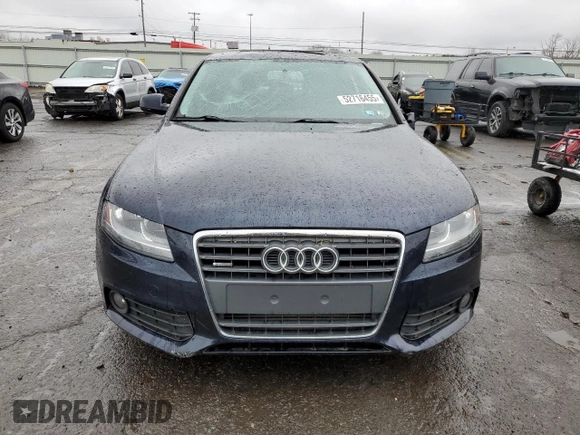2011 Audi A4 2.0T Premium with VIN WAUBFAFL5BN003090, listed as a Copart auction lot 52716455 with 81,289 mi miles and Salvage Title. Bid and sale history available at carsss.com. Image 5.
