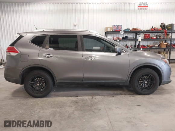 2016 Nissan Rogue SV with VIN KNMAT2MT6GP723090, listed as a IAAI auction lot 41996043 with 170,843 mi miles and . Bid and sale history available at DreamBid. Image 13.