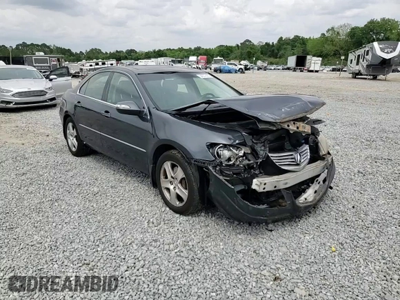 2006 Acura RL with VIN JH4KB16596C004369, listed as a Copart auction lot 54237425 with 191,708 mi miles and Salvage title. Bid and sale history available at DreamBid. Image 14.